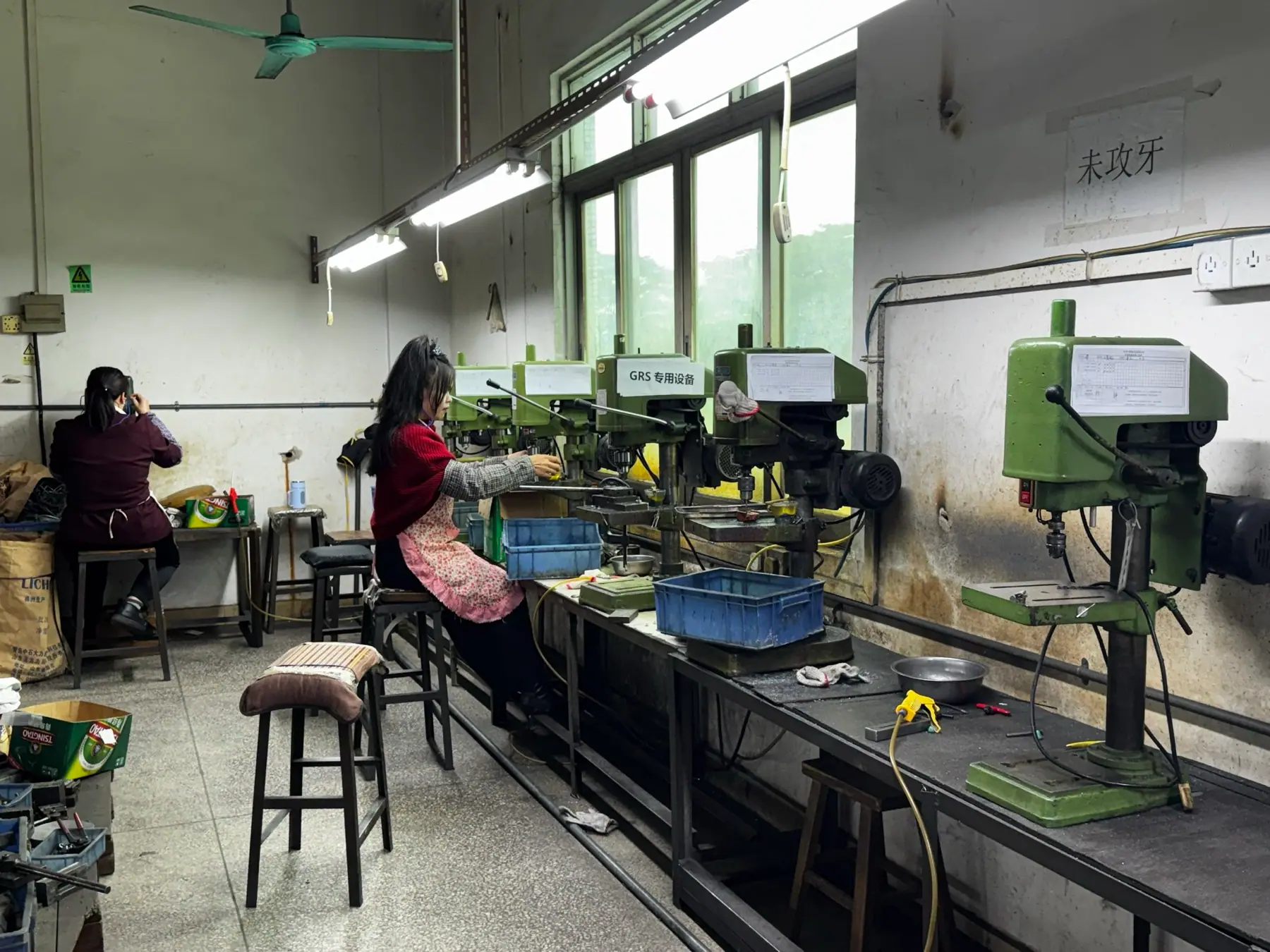 Sampling, component work, and buyer-facing project coordination.