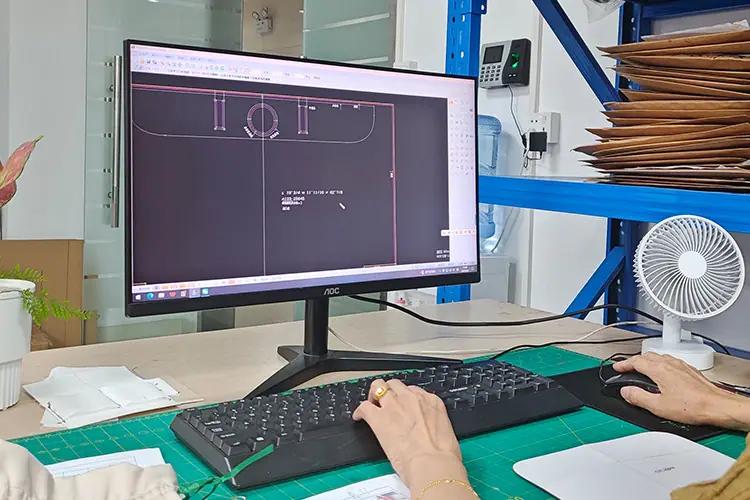 Design Communication for handbag manufacturing