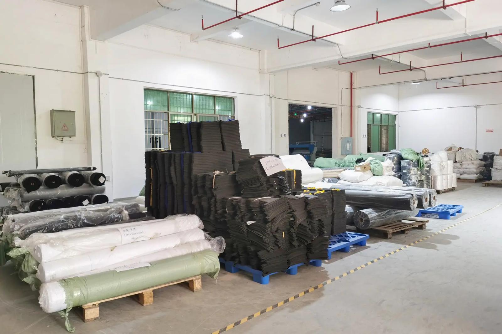 Material check before production